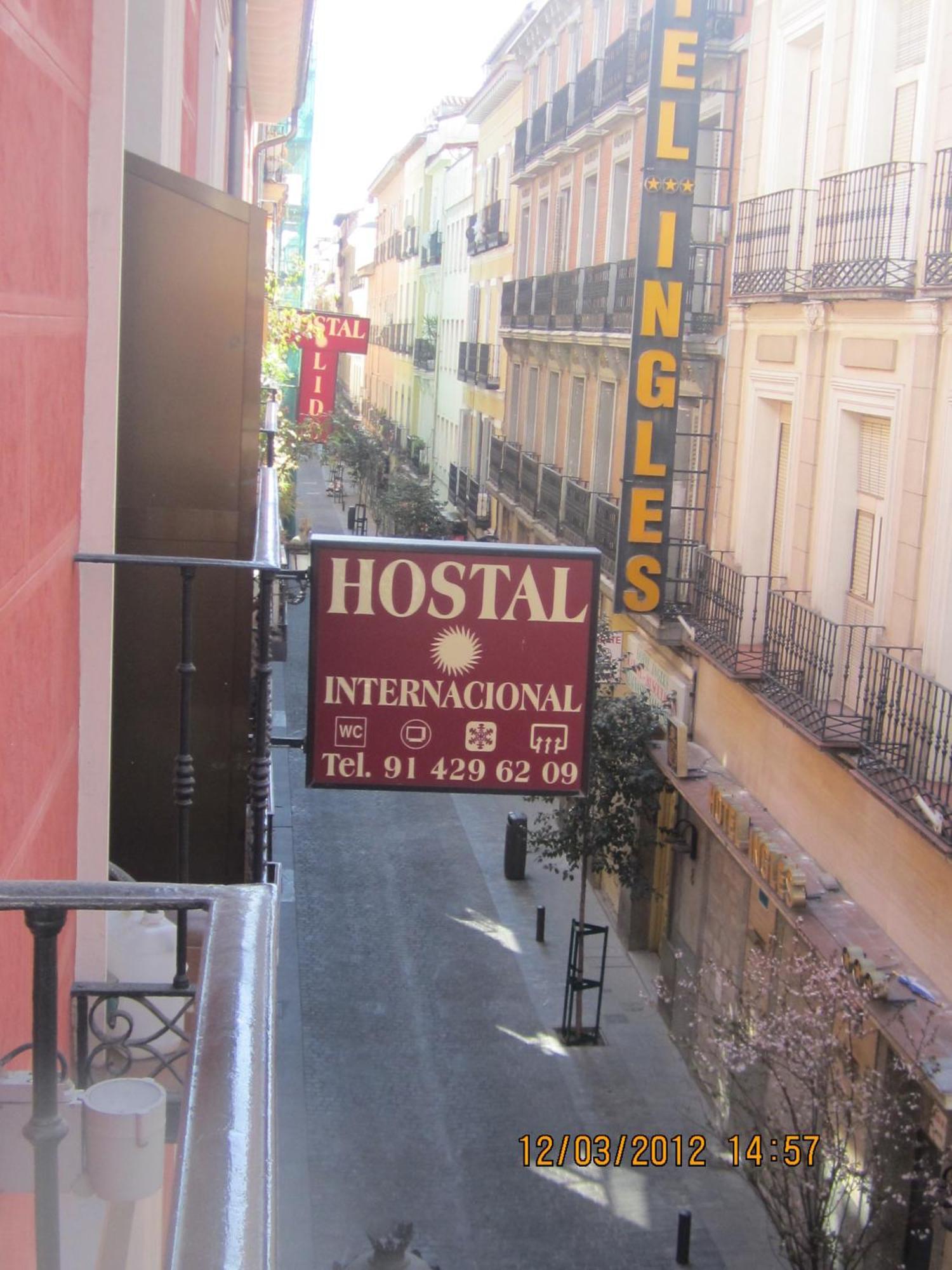 Hostal Internacional Madrid Exteriér fotografie